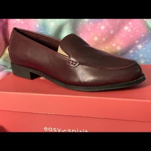 12W EASY SPIRIT seRACER DARK RED LOAFERS 192733609152